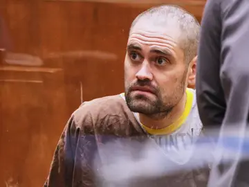 Rob Reiner Nick Reiner pleads not guilty to two counts of first-degree murder in the deaths of his parents, Rob Reiner and Michele Singer Reiner, with public defense attorney, Kimberly Green, during his arraignment on murder charges for the deaths of his parents, Rob and Michele Reiner, Monday, Feb. 23, 2026, in Los Angeles. (Chris Torres/Pool Photo via AP)