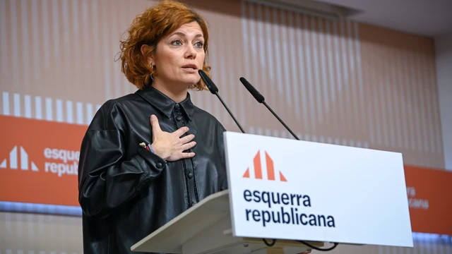 La secretaria general de ERC, Elisenda Alamany