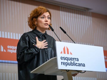 La secretaria general de ERC, Elisenda Alamany