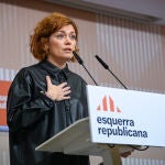La secretaria general de ERC, Elisenda Alamany