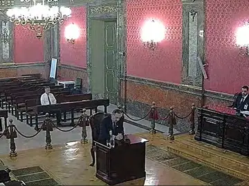 Ábalos, antes de ir a prisión en el Supremo. Ábalos, antes de ir a prisión en el Supremo.