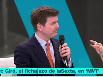 Marc Giró en 'Más vale tarde' Marc Giró en 'Más vale tarde'