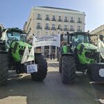 Agricultores y ganaderos congregan a cientos de personas en Sol para protestar por el acuerdo comercial UE-Mercosur