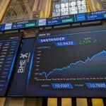 Santander sube m&aacute;s del 3 % en bolsa al prever duplicar su dividendo en efectivo en 2028
