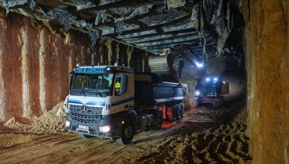 Por el momento, ya se han excavado 253 metros lineales del túnel