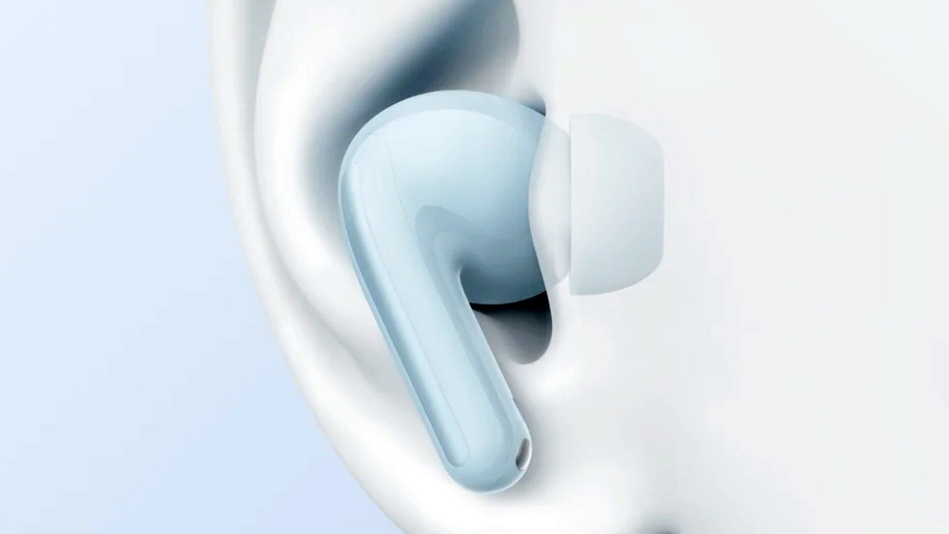 Redmi Buds 8 Lite en la oreja