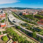 Render del futuro barrio de la Sagrera