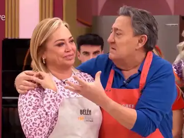 Belén Esteban no puede aguantar las lágrimas tras la expulsión de Mariano Peña en 'Top Chef: Dulces y Famosos' Belén Esteban no puede aguantar las lágrimas tras la expulsión de Mariano Peña en 'Top Chef: Dulces y Famosos'