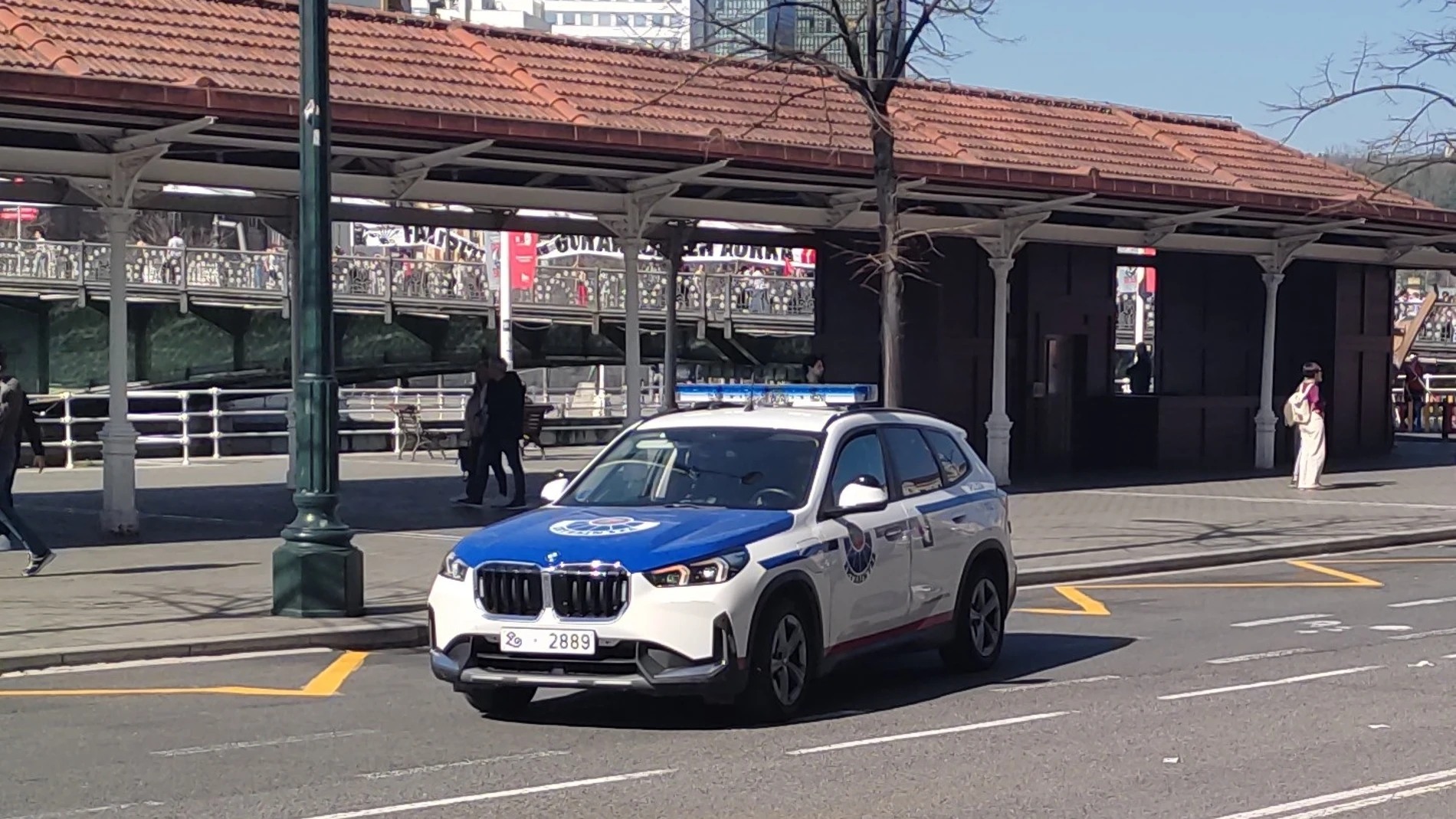 Coche patrulla de la Ertzaintza EUROPA PRESS 26/02/2026