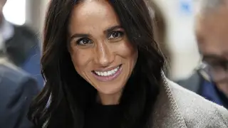 Meghan Markle en el centro de la OMS de Jordania Meghan Markle en el centro de la OMS de Jordania