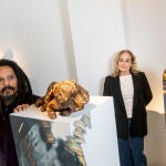 inauguraci&oacute;n de una exposici&oacute;n de Francesca Mart&iacute; y Rohan Marley. David Jar