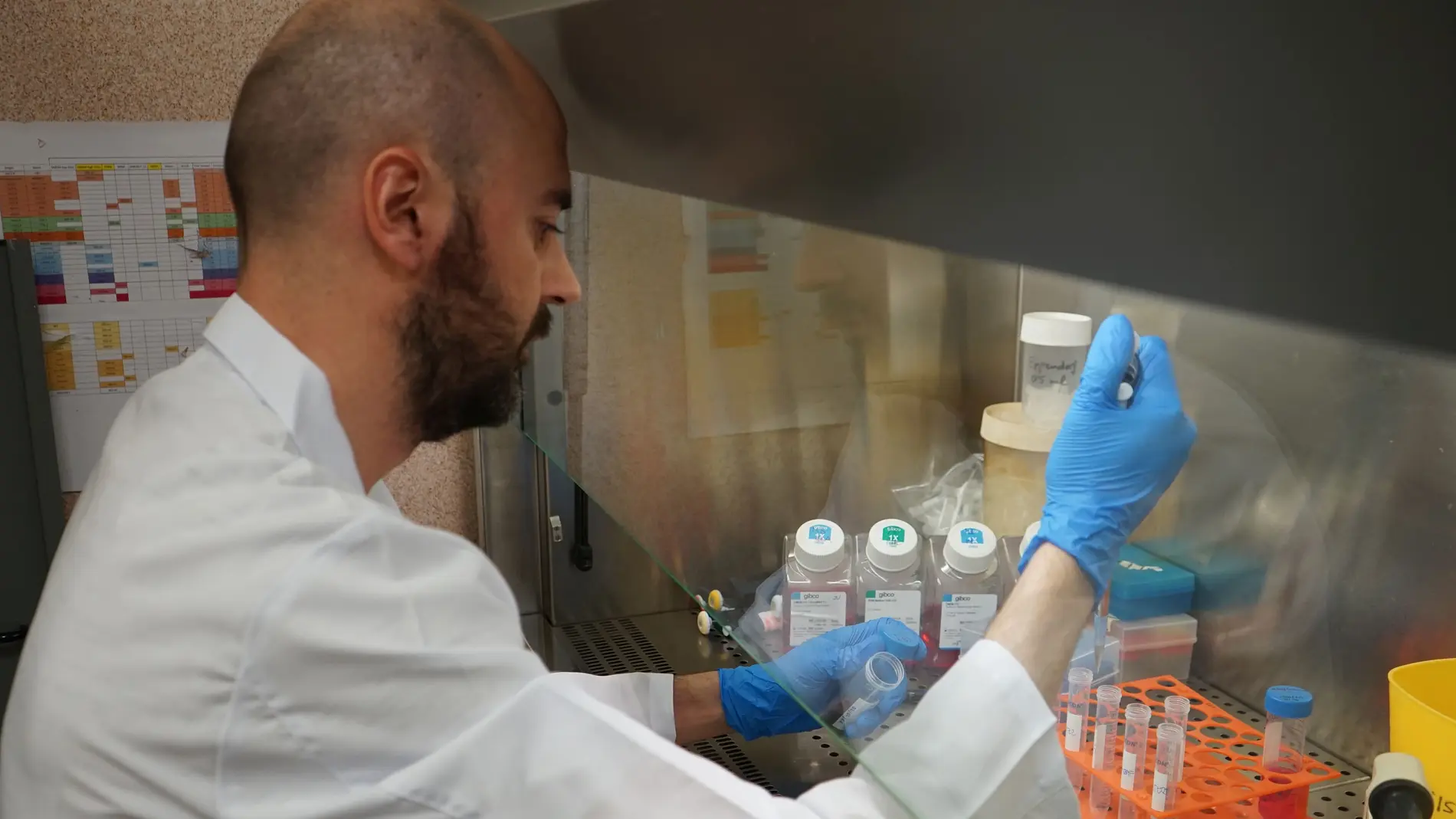 El doctor Javier Vaquero, investigador del CIC