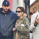 &Aacute;lvaro Garc&iacute;a y Gloria Camila junto a Jos&eacute; Ortega Cano