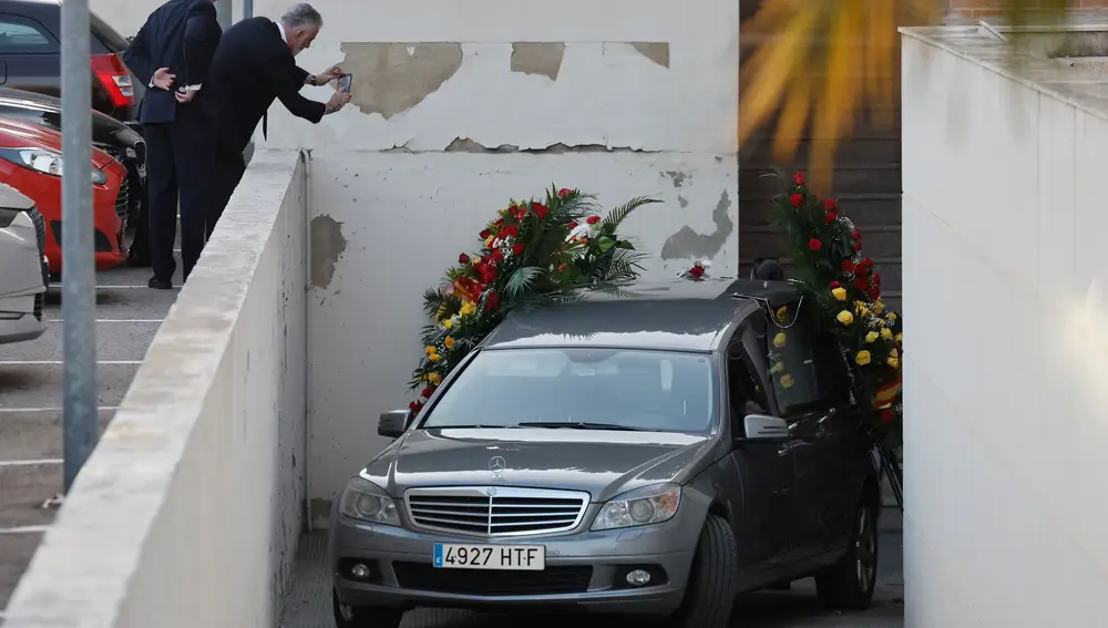Capilla ardiente del ex teniente coronel Tejero