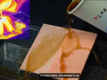 El nuevo recubrimiento que repele líquidos incluso a temperaturas extremas El nuevo recubrimiento que repele líquidos incluso a temperaturas extremas