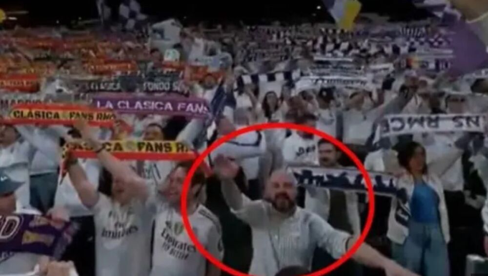 Más allá de la expulsión: las durísimas multas a las que se enfrenta el aficionado que realizó un gesto nazi en el Bernabéu