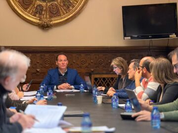 Reuni&oacute;n de la comisi&oacute;n del reto demogr&aacute;fico en la Diputaci&oacute;n de Soria