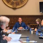 Reuni&oacute;n de la comisi&oacute;n del reto demogr&aacute;fico en la Diputaci&oacute;n de Soria