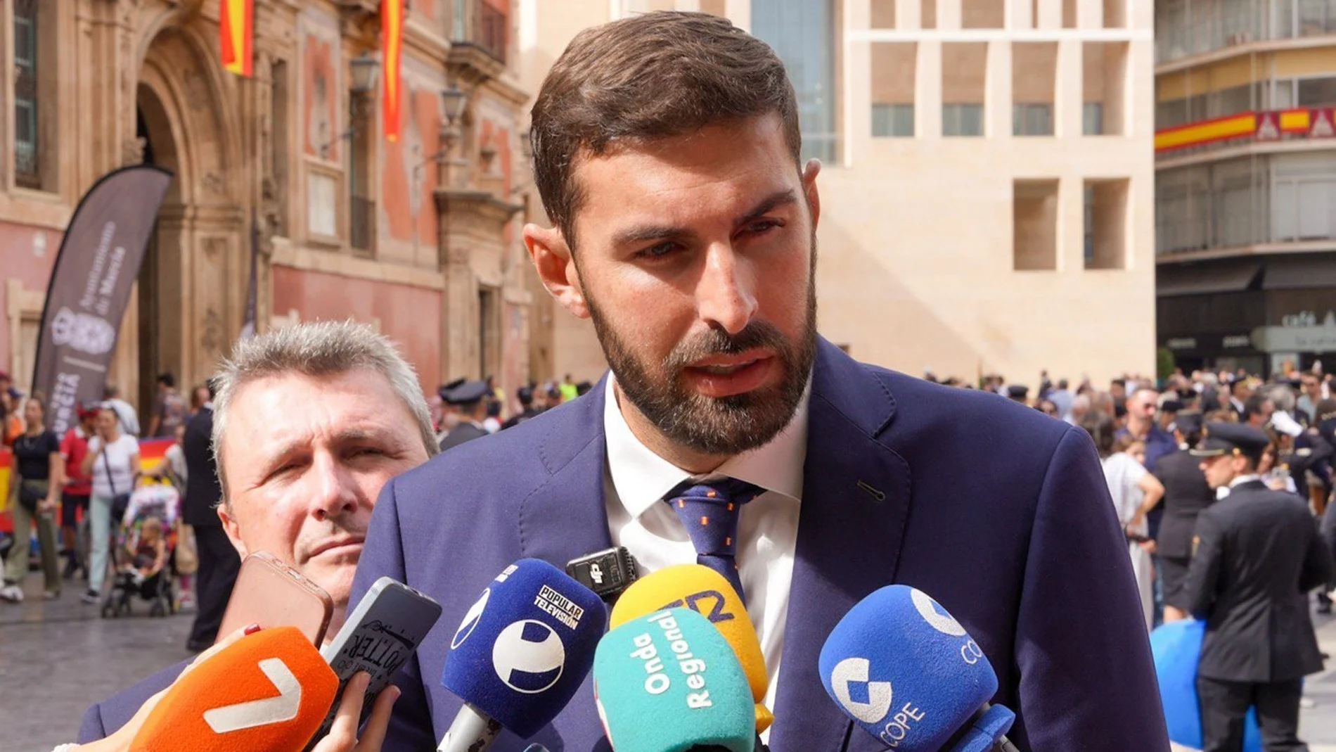 MURCIA.-VÍDEO: Antelo dice que no entiende su salida forzada como líder de Vox en Murcia y rechaza dimitir como diputado