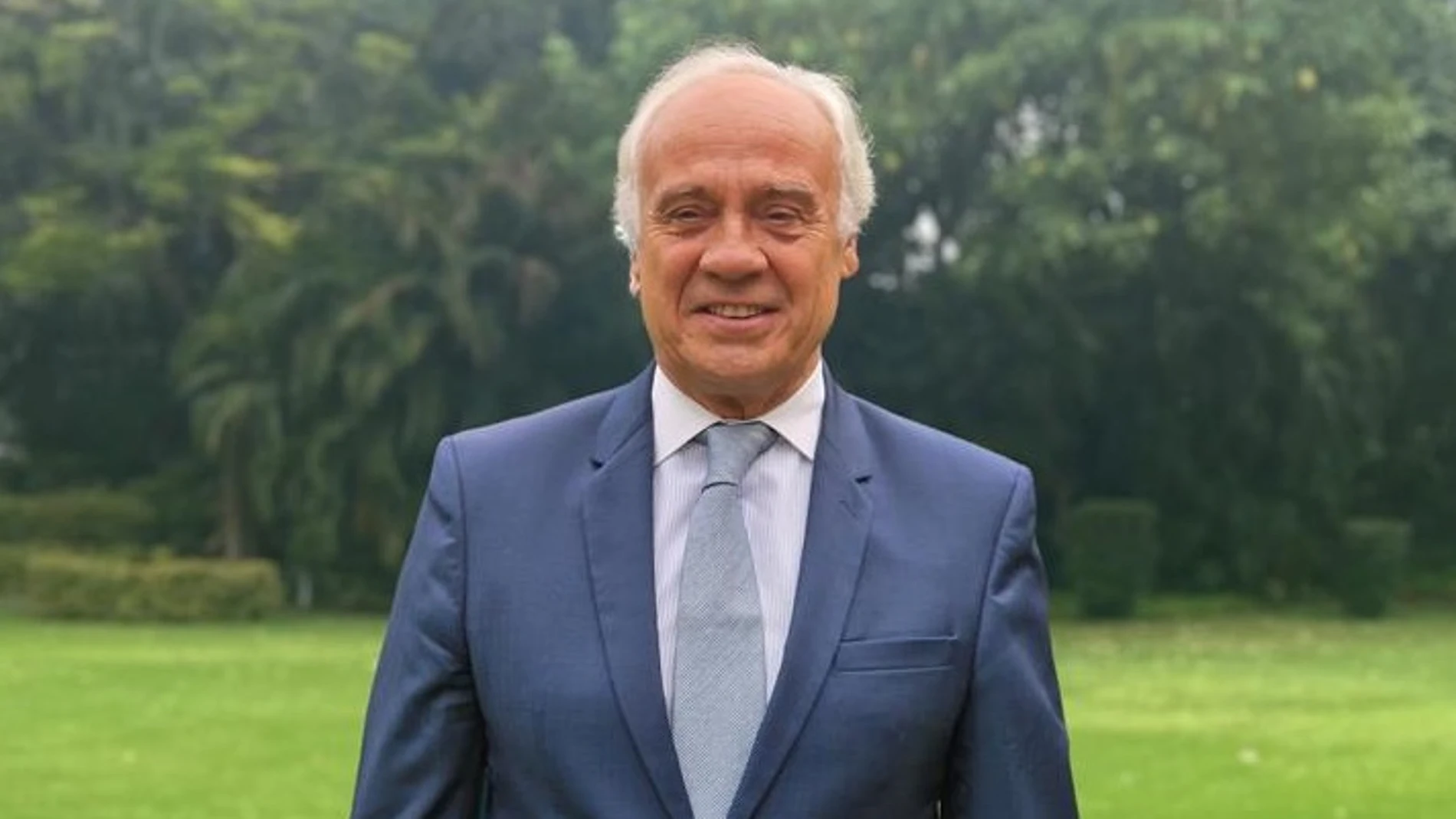 El embajador español en la India Juan Antonio March Pujol