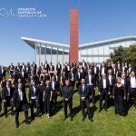 Integrantes de la Orquesta Sinf&oacute;nica de Castilla y Le&oacute;n 