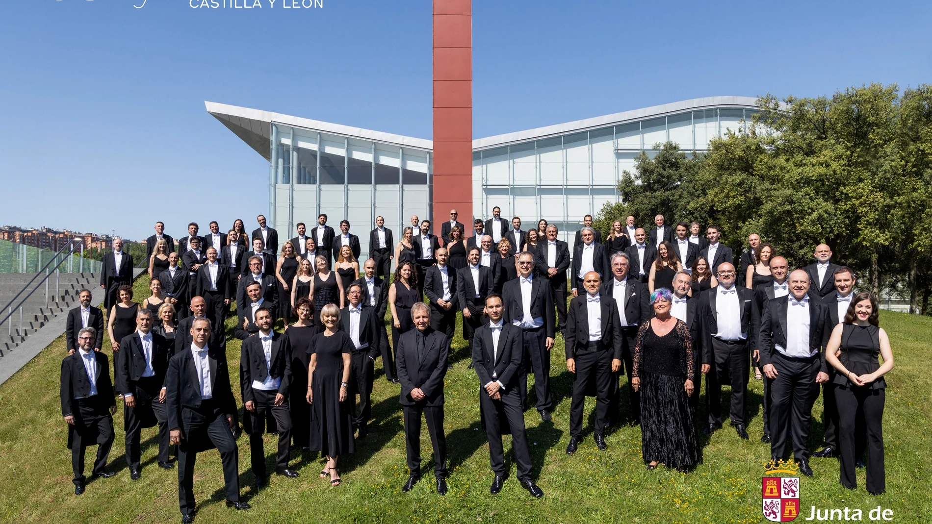 Integrantes de la Orquesta Sinfónica de Castilla y León