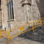 Valencia blinda La Lonja y las Torres de Serranos y Quart para evitar da&ntilde;os al patrimonio en Fallas