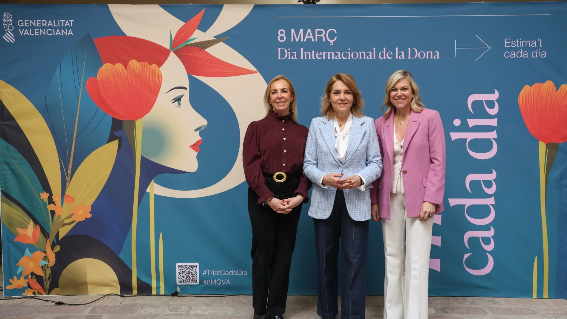 "Elígete cada día": el lema de la Generalitat valenciana para el 8M