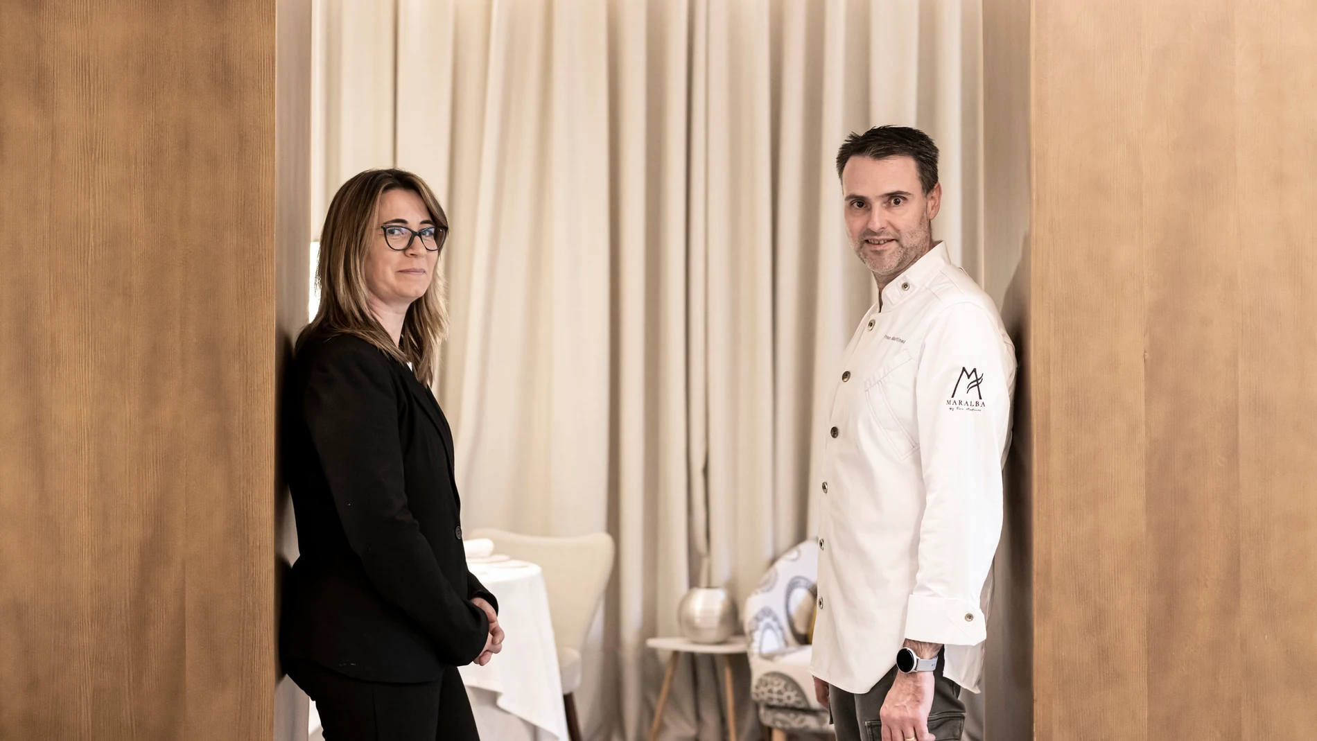 Fran Martínez y Cristina Díaz, de Maralba