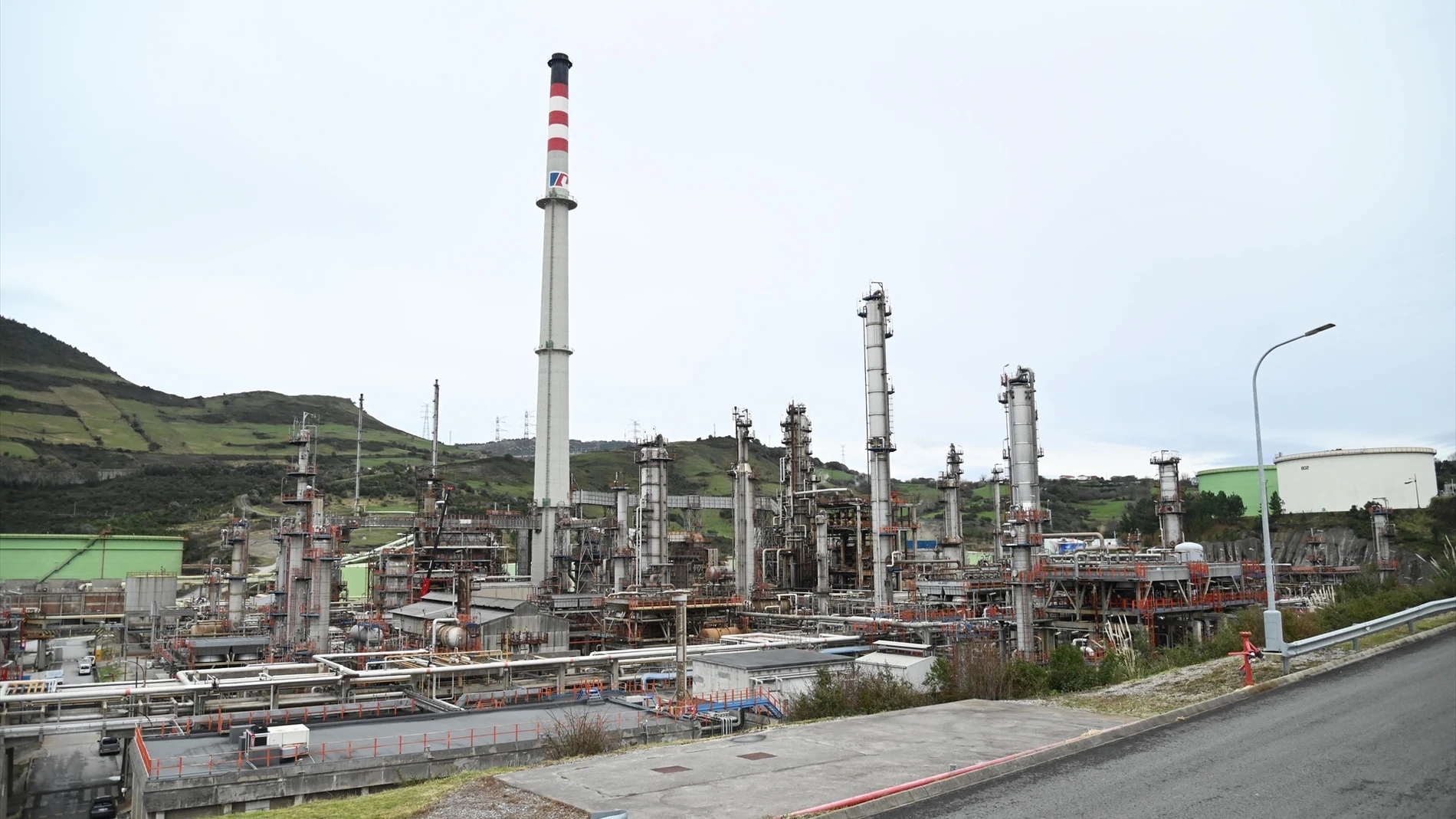 Planta de Petronor, en Muskiz (Bizkaia