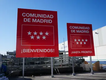 Madrid renueva la imagen de las señales de bienvenida: esto es lo que se verá al entrar en la Comunidad Madrid renueva la imagen de las señales de bienvenida: esto es lo que se verá al entrar en la Comunidad