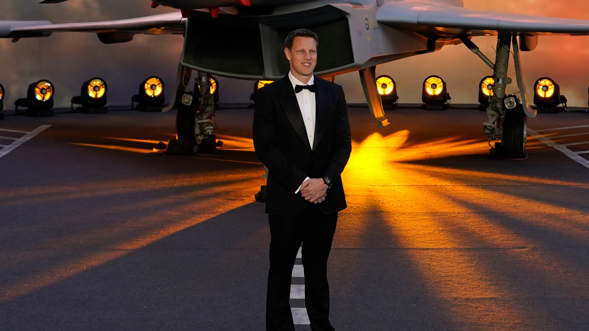 FILE - Producer David Ellison poses during the 'Top Gun Maverick' UK premiere at a central London cinema, on May 19, 2022. (AP Photo/Alberto Pezzali, File)