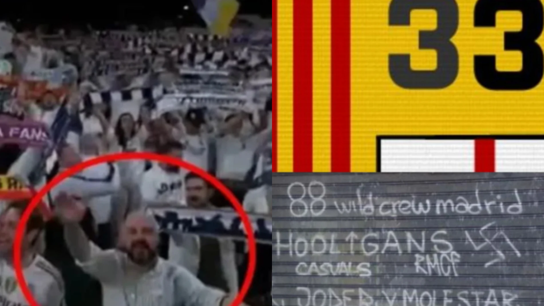 Más allá del saludo nazi, símbolos prohibidos en el fútbol