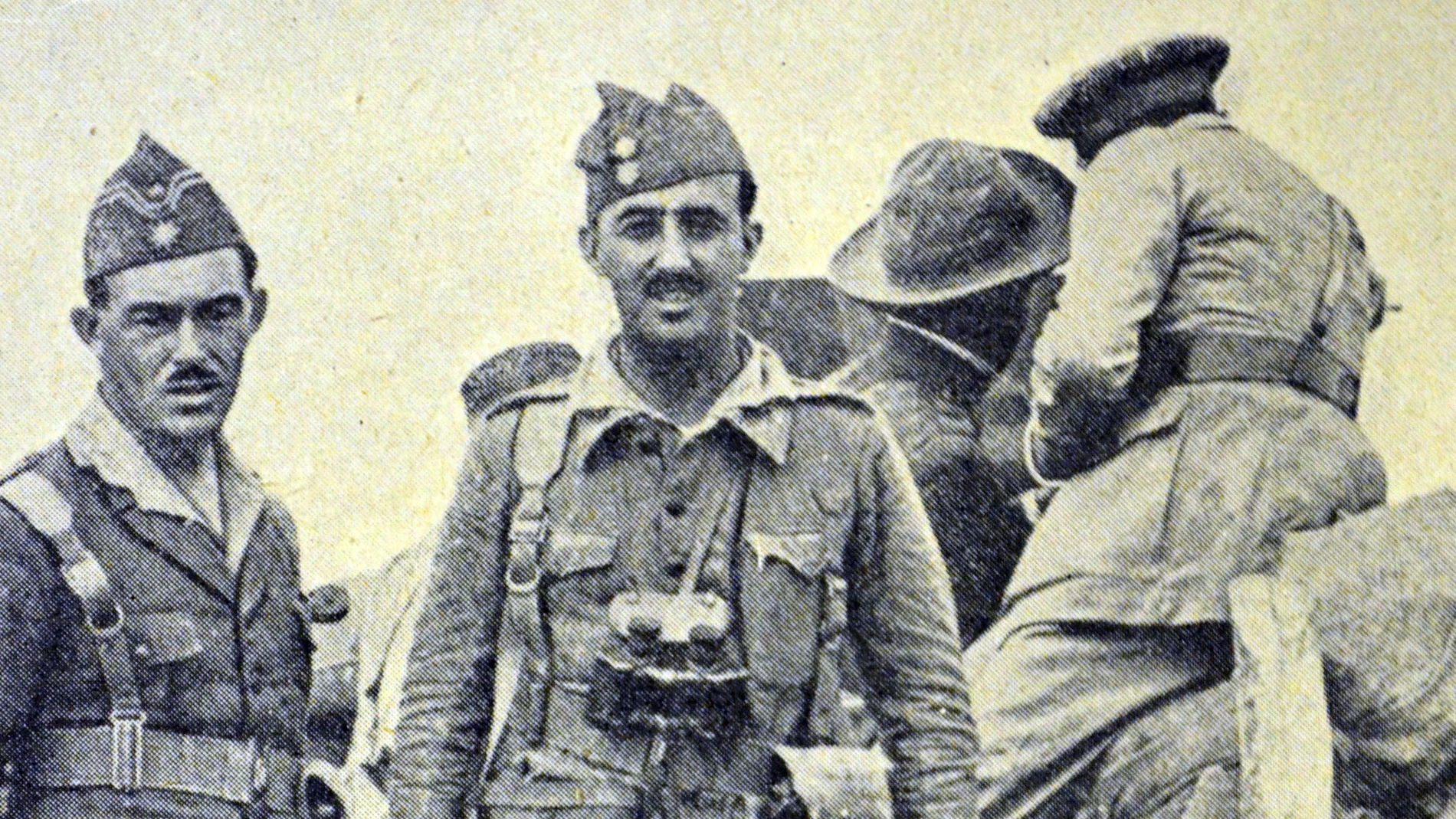 Un joven Francisco Franco, en sus tiempos al servicio de la Legión en una imagen de 1920