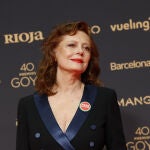 Susan Sarandon y su look en los Premios Goya 2026.