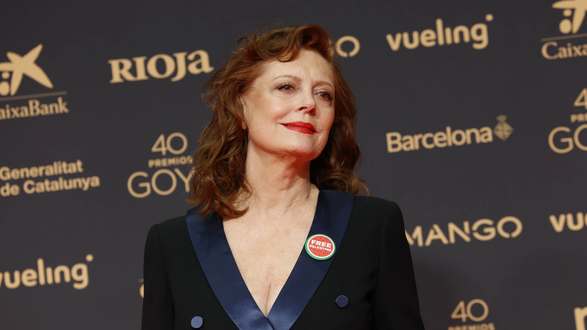 Susan Sarandon y su look en los Premios Goya 2026.