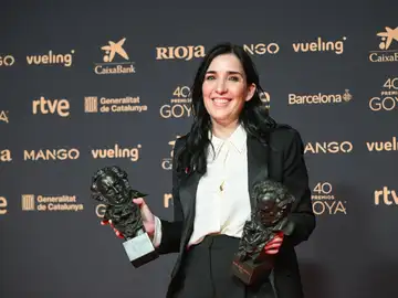 Goya.- Alauda Ruiz de Azúa tras el triunfo de 'Los Domingos': "Ojalá la película llegue al Papa y a Bad Bunny" Goya.- Alauda Ruiz de Azúa tras el triunfo de 'Los Domingos': "Ojalá la película llegue al Papa y a Bad Bunny"