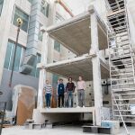 Investigadores de la UPV logran aislar los tabiques de yeso para hacer m&aacute;s seguro un edificio ante terremotos