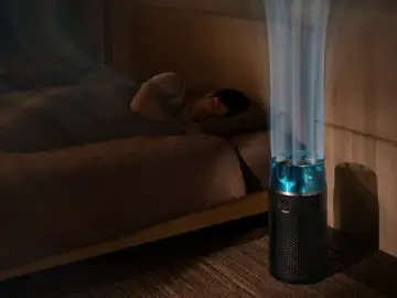 El sistema permite detectar cuándo es necesario activar la purificación del ambiente. Dyson