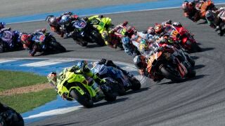 49 DI GIANNANTONIO Fabio (ita), Pertamina Enduro VR46 Racing Team, Ducati Desmosedici GP26, action during the 2026 MotoGP PT Grand Prix of Thailand on the Chang International Circuit from February 27th, to March 1st, in Buriram, Thailand - Photo Studio Milagro / DPPI AFP7 01/03/2026 ONLY FOR USE IN SPAIN
