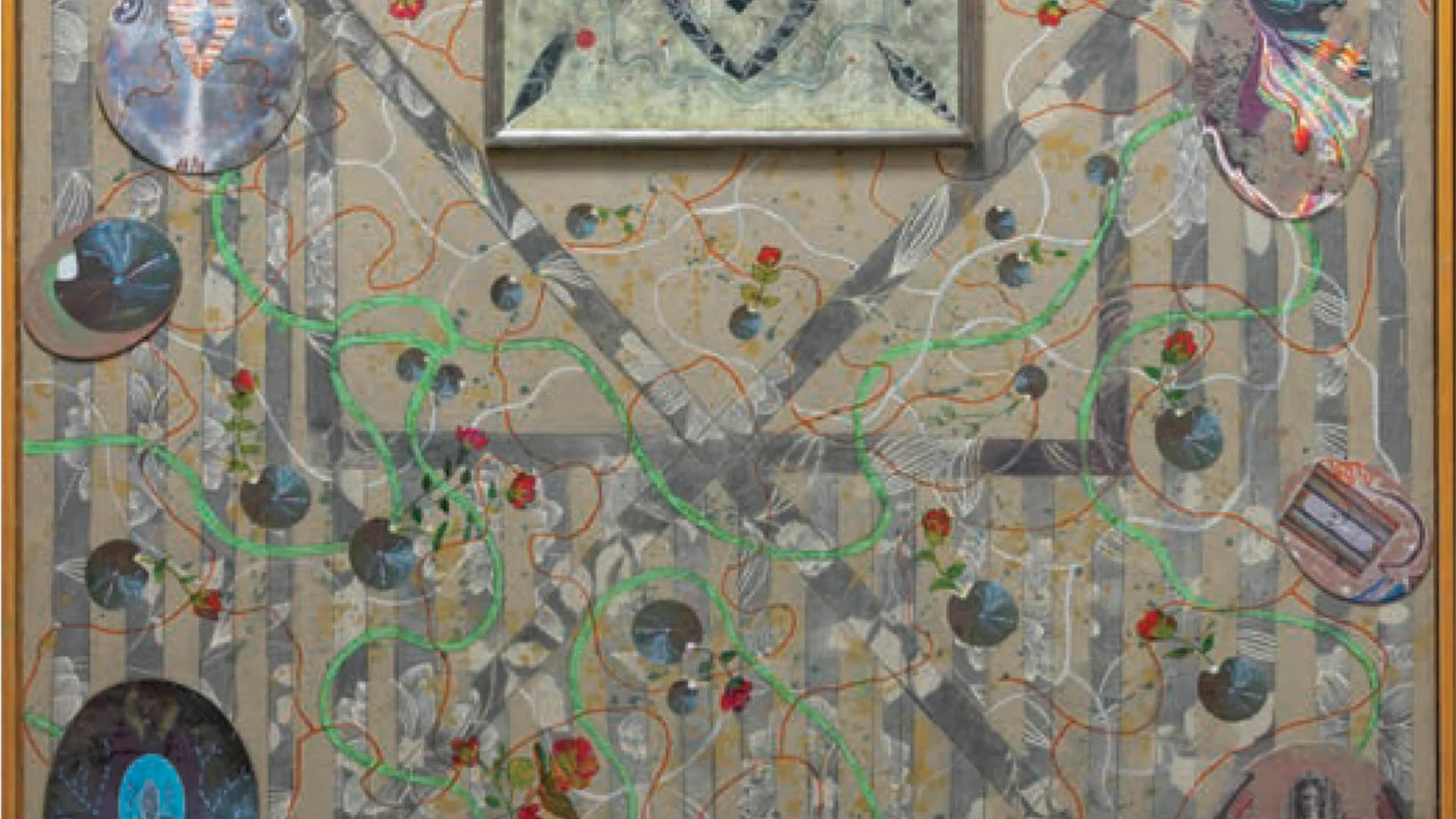 ‘Cuadro sobre cuadro’, de la artista leonesa Teresa Gancedo, que podrá verse en el expositor de RocioSantaCruz en ARCOmadrid 2026.