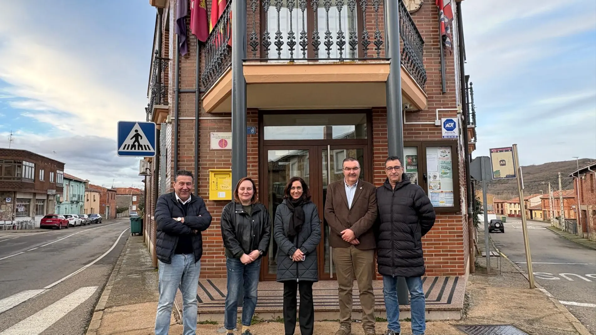 Los candidatos por la UPL en campaña este domingo