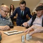 El presidente de la Junta de Andaluc&iacute;a, Juanma Moreno