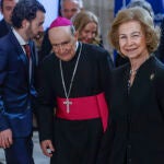 Inauguraci&oacute;n de la exposici&oacute;n 'Picasso. Ra&iacute;ces b&iacute;blicas&lsquo;, en un acto con la presencia de la Reina Sof&iacute;a