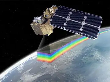 Un satélite metereológico Un satélite metereológico