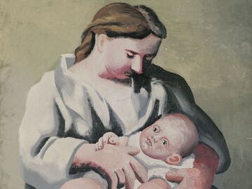 &lsquo;Maternit&eacute;&rsquo; es la obra elegida para ilustrar, en Burgos, la exposici&oacute;n &lsquo;Picasso. Ra&iacute;ces b&iacute;blicas&rsquo;'Picasso. Ra&iacute;ces b&iacute;blicas'