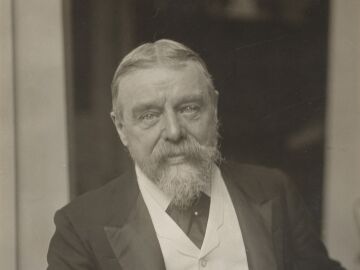 Fotograf&iacute;a del artista neerland&eacute;s Lawrence Alma-Tadema (1836-1912)