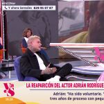 El actor Adri&aacute;n Rodr&iacute;guez en 'Y ahora Sonsoles'