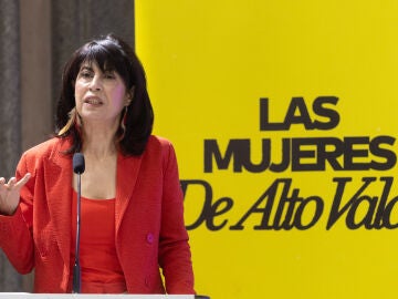 La ministra de Igualdad, Ana Redondo, durante la presentaci&oacute;n en rueda de prensa de la campa&ntilde;a institucional con motivo del 8M, a 2 de marzo de 2026, en Madrid (Espa&ntilde;a). 02 MARZO 2026 Eduardo Parra / Europa Press 02/03/2026