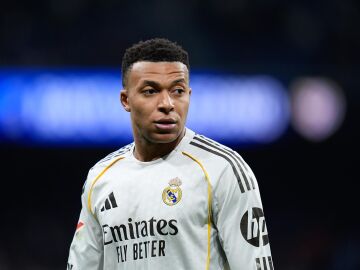 Mbapp&eacute;, en un partido de esta temporada